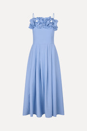 Stine Goya Bustier Dress With Flower Details Dress Bel Air Blue