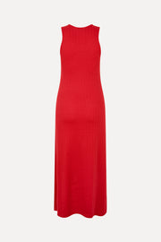 Stine Goya Deep Neckline Tank Dress Dress Velocity Red