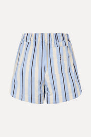 Stine Goya Elasticated Shorts With Tab Shorts Lightwave Stripes