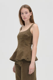 Stine Goya Elevated Structured Top Top Ephemeral Bloom