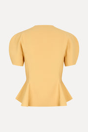 Stine Goya High-Neck Zip Top Top Sunlight