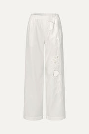 Stine Goya Relaxed Elasticated Waistband Pants Pants Ballerina Broderie