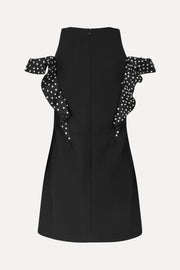 Stine Goya Ruffle Sleeve Mini Dress Dress Black