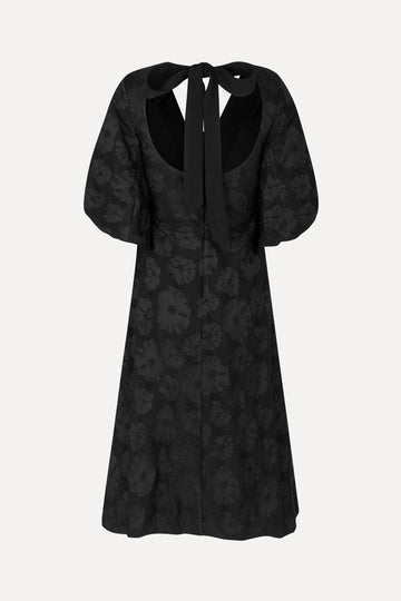Stine Goya 3/4 Volume Sleeves Midi Dress Dress Anemone Jacquard