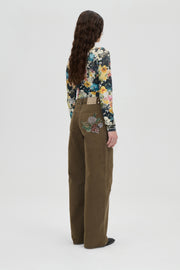 Stine Goya Baggy Fit Pants Pants Ephemeral Bloom