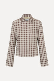 Stine Goya Boxy Jacket Jacket Checks