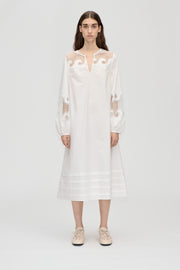 Stine Goya Broderie Long Tunic Dress Dress Ballerina Broderie