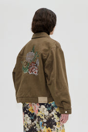 Stine Goya Circular Yoke Jacket Outerwear Ephemeral Bloom