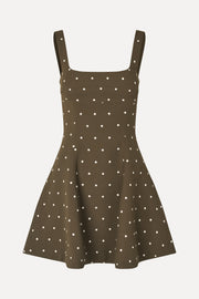 Stine Goya Corset Mini Dress Dress Dark Olive
