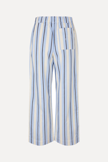 Stine Goya Cropped Pants With Tab Pants Lightwave Stripes