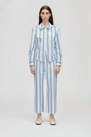 Stine Goya Cropped Pants With Tab Pants Lightwave Stripes
