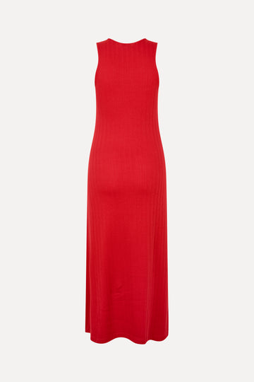 Stine Goya Deep Neckline Tank Dress Dress Velocity Red