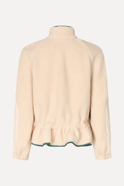 Stine Goya Dropped Shoulder Gathered Jacket Jacket Buttercream