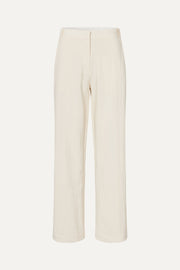 Stine Goya Elastic Detail Tailoring Pants Pants Eggnog