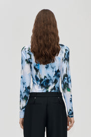 Stine Goya Elastic Long Sleeve Top Top Afterbloom