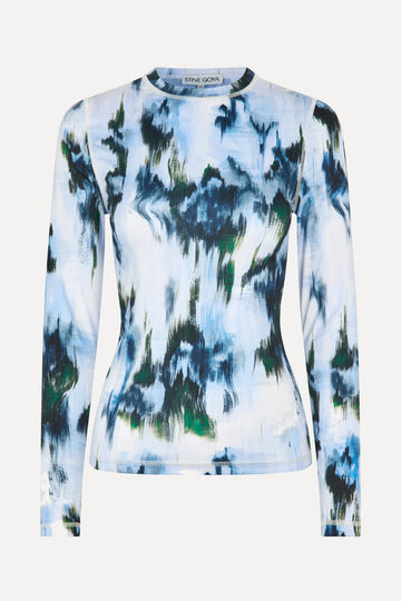 Stine Goya Elastic Long Sleeve Top Top Afterbloom