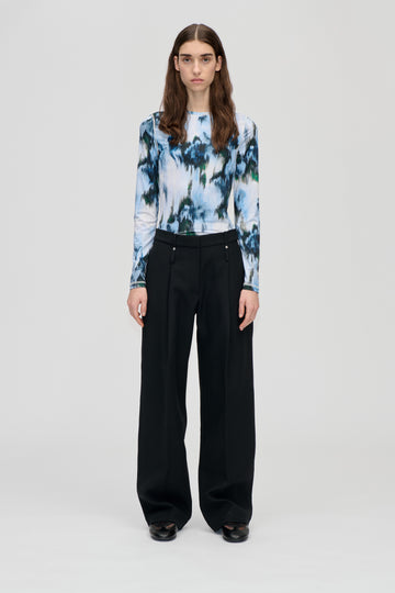 Stine Goya Elevated Pleat Pants Pants Black