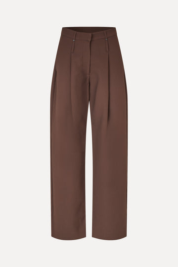 Stine Goya Elevated Pleat Pants Pants Cocoa