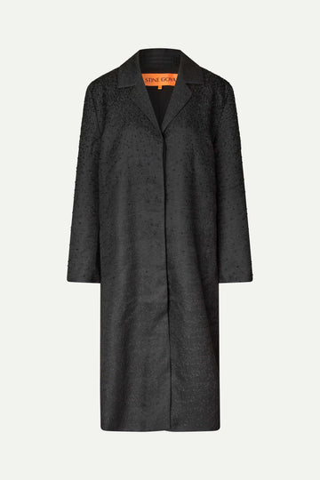 Stine Goya Elevated Single Breast Coat Coat Gradient Beads