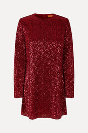 Stine Goya Fluid Short Dress Dress Bordeaux