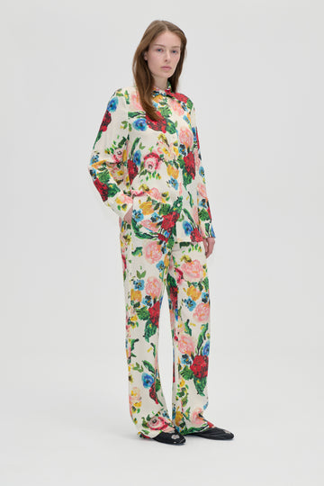Stine Goya Long Sleeve Shirt Top Ephemeral Bloom