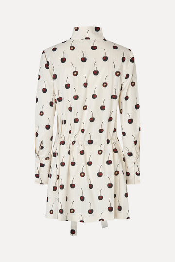 Stine Goya Pullover Parka Dress Dress Cherries