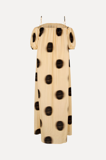 Stine Goya Romantic Volume Strap Dress Dress Dots in Motion