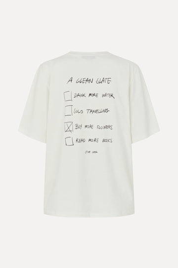 Stine Goya Short Sleeve T-Shirt Top Petunia Bouquet, A Clean Slate