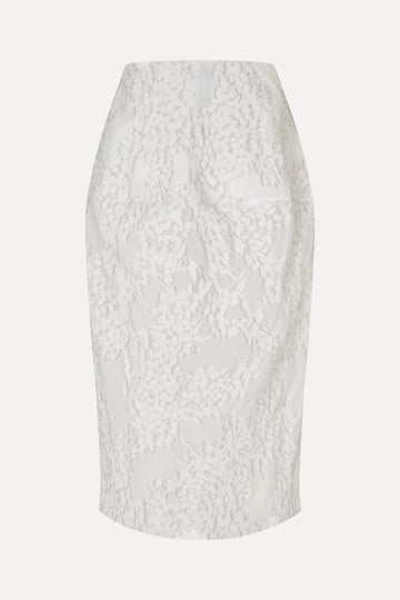 Stine Goya Volume Drop Skirt Skirt Stone Grey